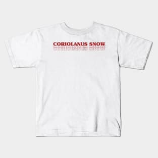 Coriolanus Snow Kids T-Shirt